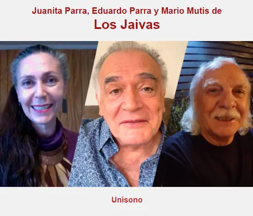 UNISONO con Juanita Parra, Eduardo Parra y Mario Mutis de Los Jaivas